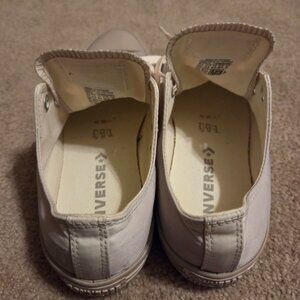 Dip Dye Converse Cream Low-Top Sneakers